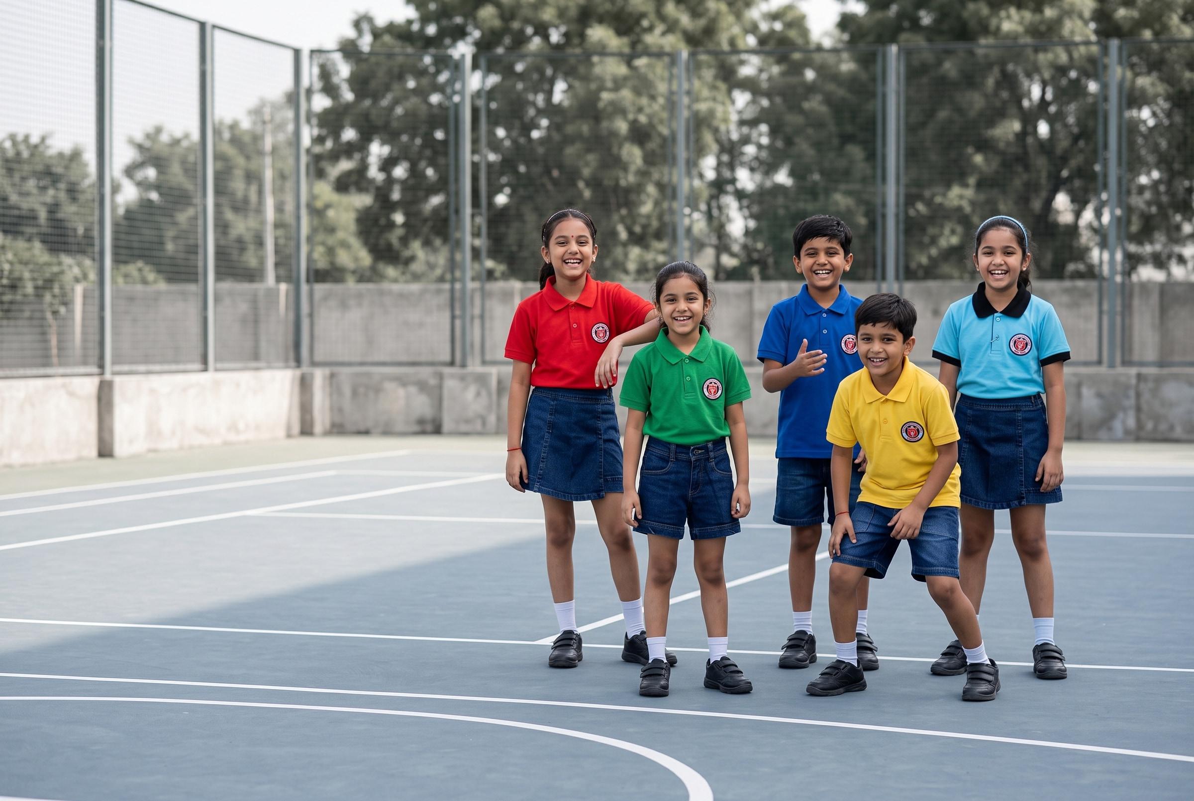 Angel, Morinda — games kit on the school court