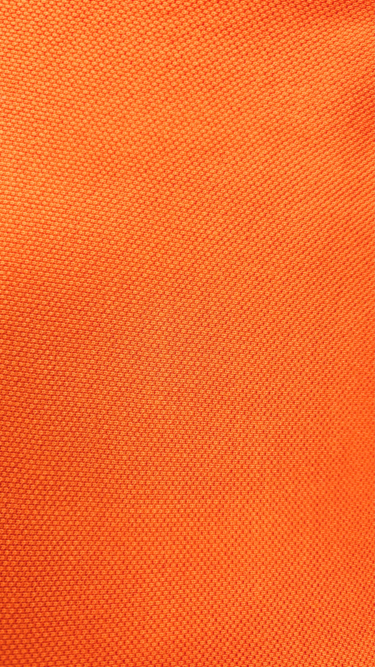 The house knit in a orange