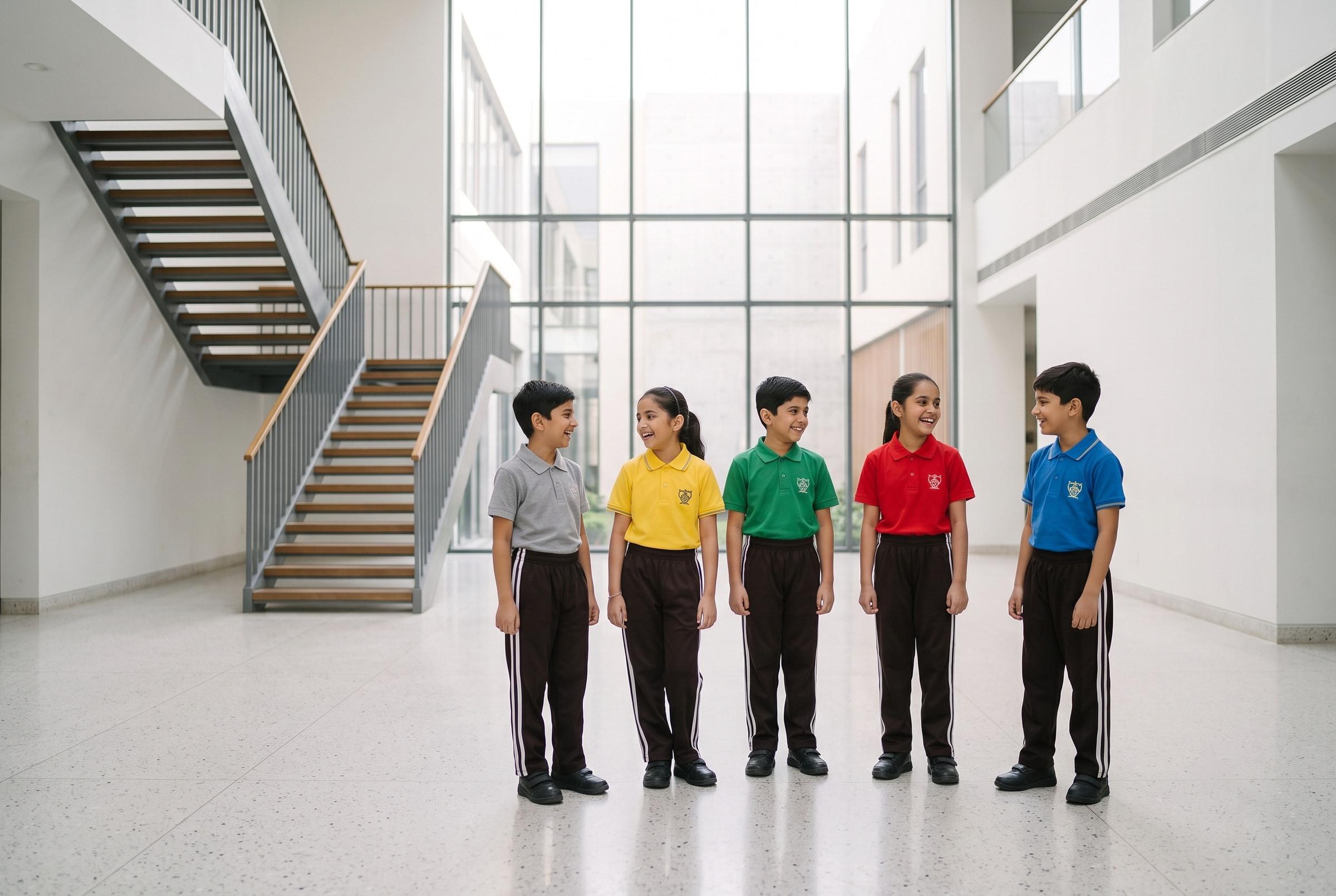 School uniform — worn in